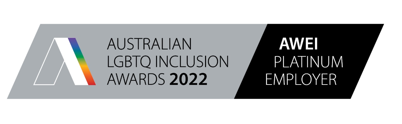 Australia LGBTQ Inclusion awards 2022 logo
