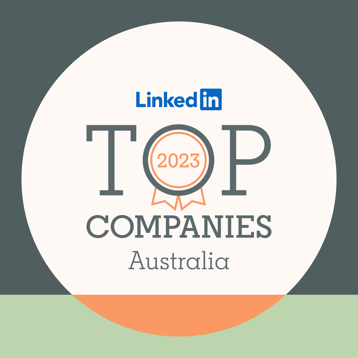 LinkedIn top companies Australia logo