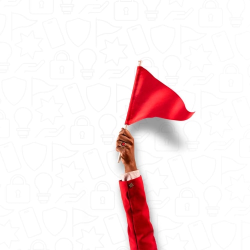 Red flag payment alert