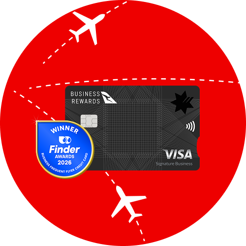 NAB Qantas Business Signature Card - Winner Finder Awards 2026 Best Frequent Flyer Credit Card.