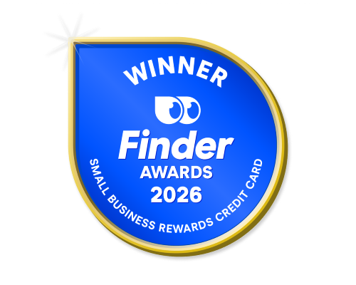 Winner Finder Awards 2026 – Best Small Business Rewards Credit Card logo