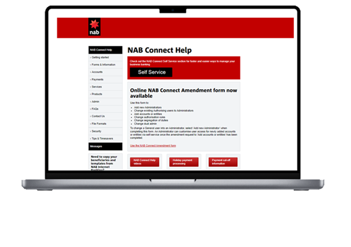 before image of NAB Connect