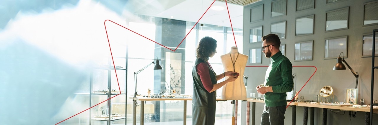 jewellery makers with NAB star background