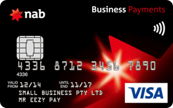 Nab business payments card