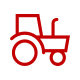 Agricultural equipment icon