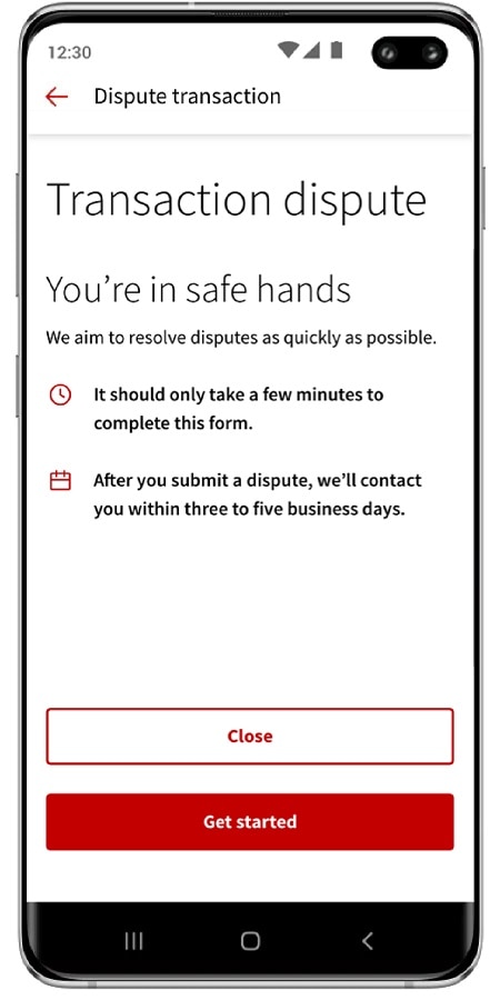 submit a dispute nab