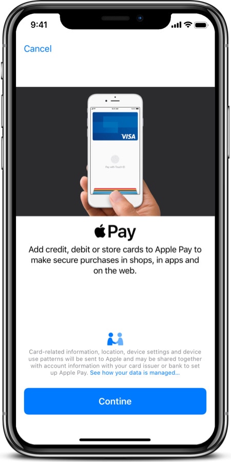 How to add a card to Apple Pay | NAB app help guide for iOS - NAB