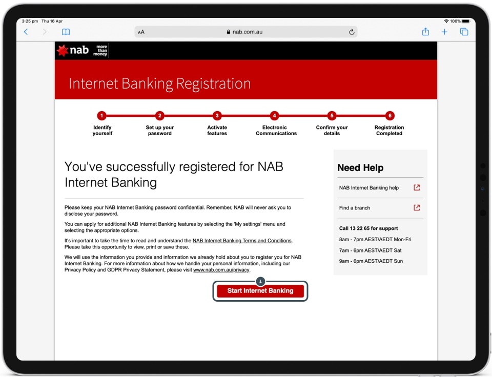 Nb bank online sale