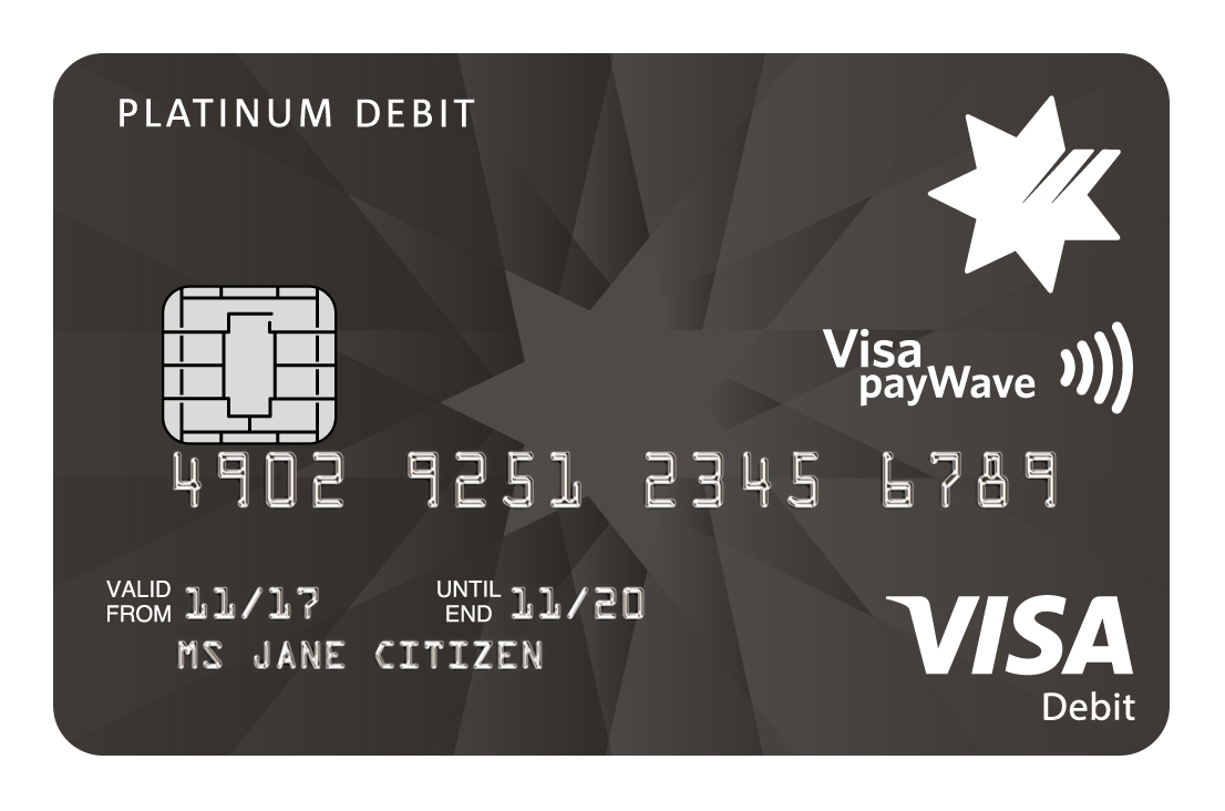 NAB Platinum Visa Debit Card - NAB
