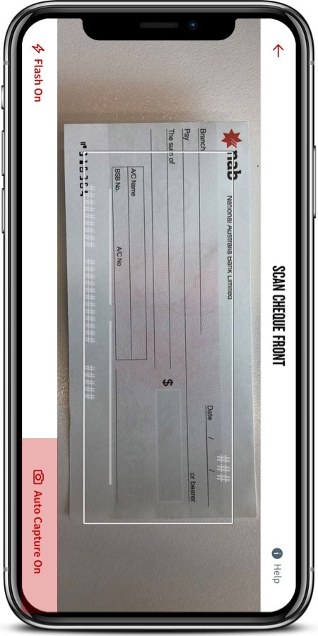 Deposit Cheques Mobile Banking App Nab