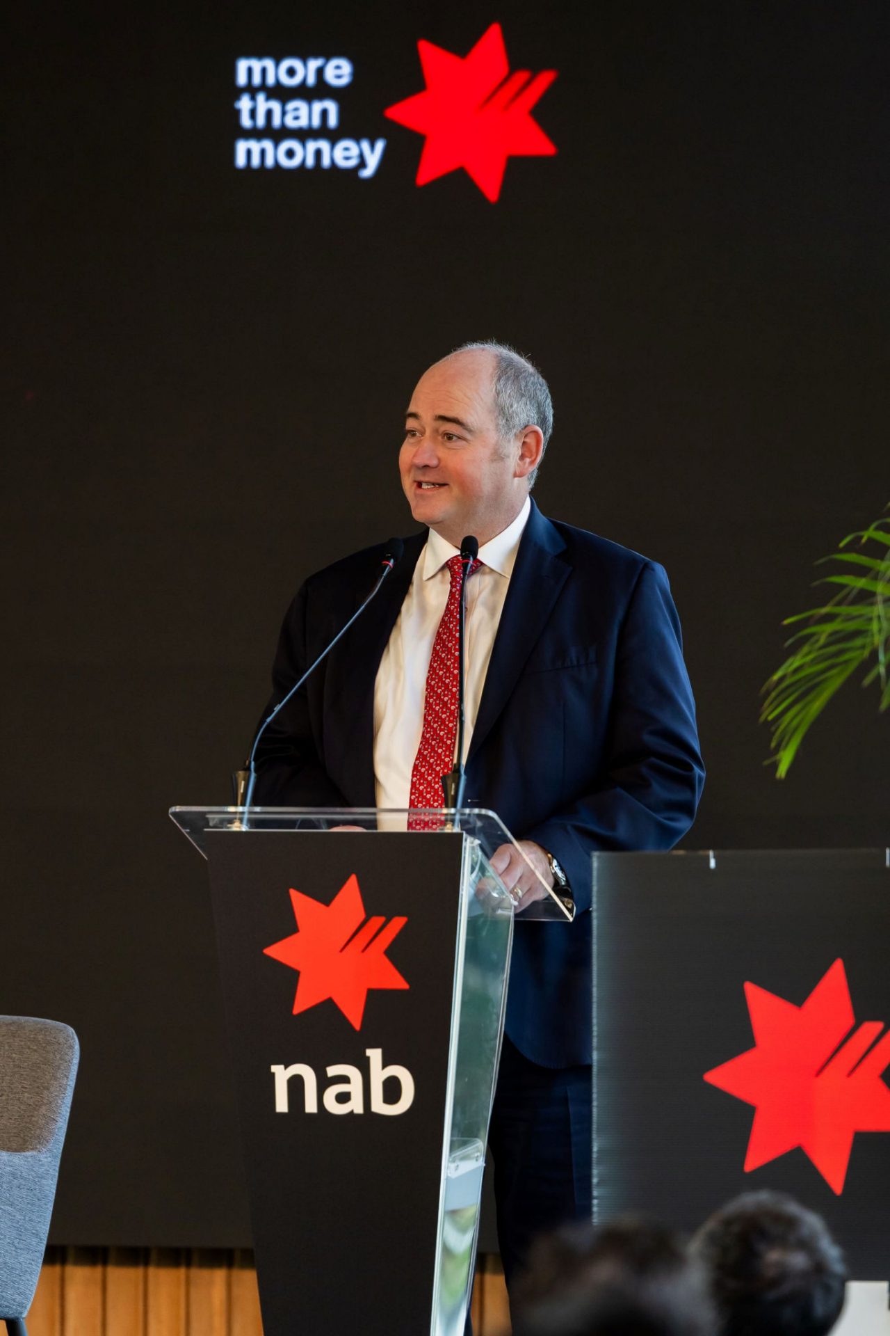NAB CEO Andrew Irvine at the NAB Business Summit