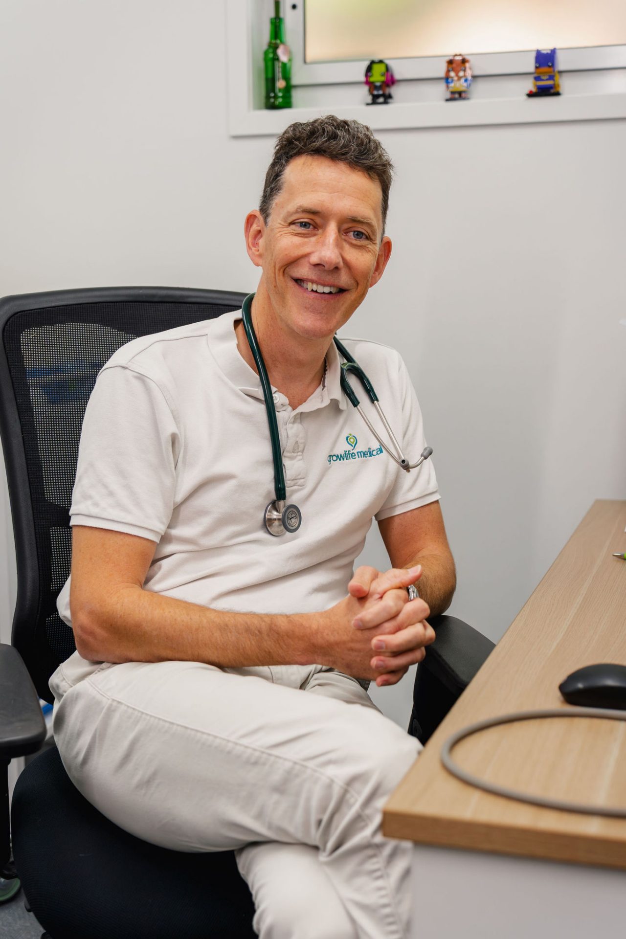 Growlife Medical founder Dr Aaron Chambers