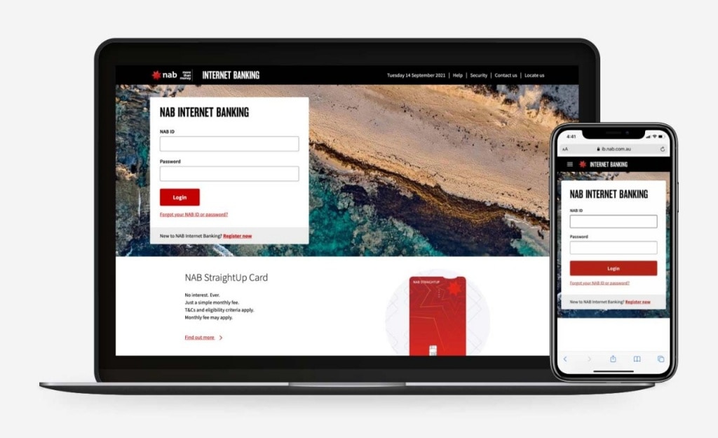 Online banking Bank anywhere and anytime NAB